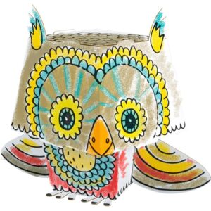 Monumi CUBE HEAD regular - Sowa