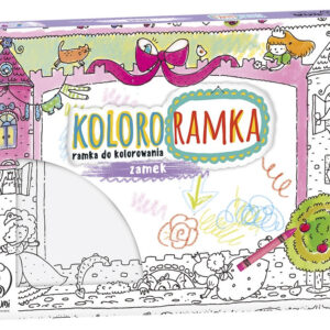 Monumi ART WINDOWS Ramka Do Kolorowania Zamek