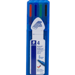 Staedtler Długopisy Triplus ball 4szt. w etui, M
