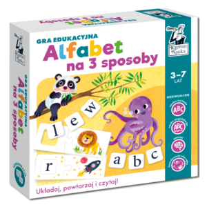 Kapitan Nauka Alfabet na 3 sposoby. Gra edukacyjna