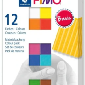 Staedtler Masa Termoutwardzalna FIMO Soft Basic 12x25g