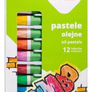 Happy Color  Pastele olejne jumbo 12 kolorów