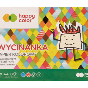 Happy Color Blok wycinanka  A4