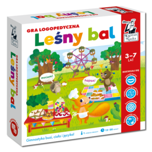 Kapitan Nauka Leśny bal. Gra logopedyczna
