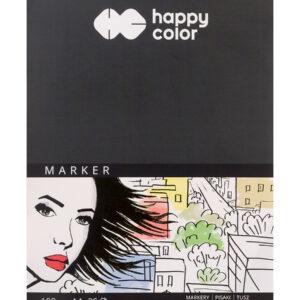 Happy Color Blok do markerów A4
