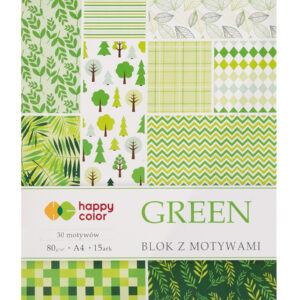 Happy Color Blok z motywami GREEN