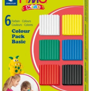 Staedtler Masa Termoutwardzalna FIMO Kids 42g 6 Top Kolorów
