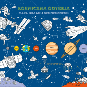 Mapa Układu Słonecznego Kosmiczna Odyseja
