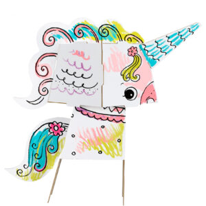 Mini Cube Head "UNICORN"