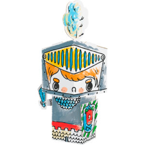 Mini Cube Head "KNIGHT"