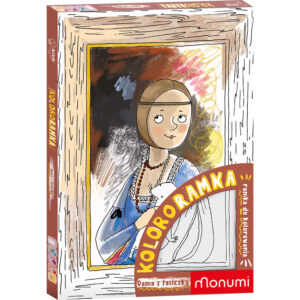 KOLORORAMKA XXL MONUMI "Lady with an Ermine"