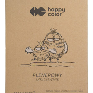 Happy Color Szkicownik na spirali PLENEROWY A4