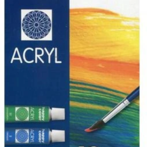 Happy Color Zestaw Farb Akrylowych 12 Kolorów 12 ML