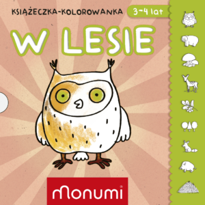 Harmonijkowa książeczka MONUMI "W LESIE"