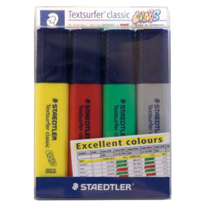 Staedtler Zakreślacze Textsurfer classic 4 szt.