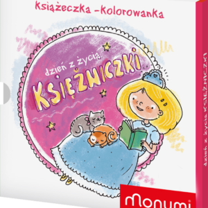Harmonijkowa książeczka MONUMI "DZIEŃ Z ŻYCIA KSIĘŻNICZKI"