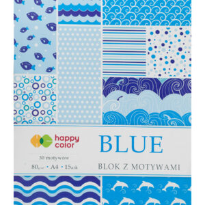 Happy Color Blok z motywami BLUE