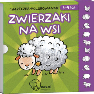 Harmonijkowa książeczka MONUMI "ZWIERZAKI NA WSI"