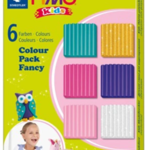 Staedtler Masa Termoutwardzalna FIMO Kids 42g 6 Kolorów