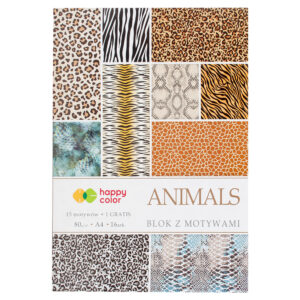 Happy Color Blok z motywmi ANIMALS