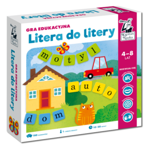 Kapitan Nauka Litera do litery. Gra edukacyjna