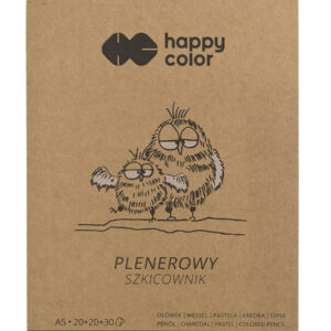 Happy Color Szkicownik na spirali PLENEROWY A5