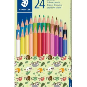 Staedtler Sześciokątne Kredki Ołówkowe Pattern Mix 24 Kolory