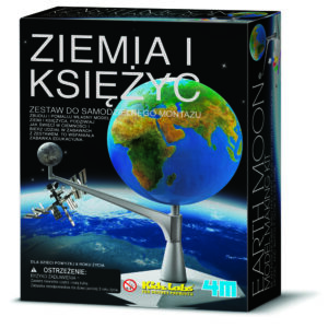 4M ZRÓB TO SAM MODEL ZIEMI I KSIĘŻYCA